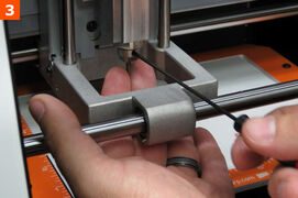 Tightening the cutter into place cutter alignment for engraving engraving machine collet setting