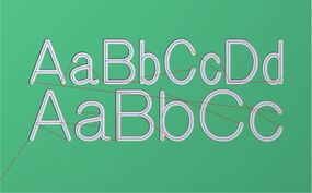 Gothic and Helvetica Comparison engraving software helvetica and gothic engraved fonts Gothic and Helvetica Comparison engraving software helvetica and gothic engraved fonts